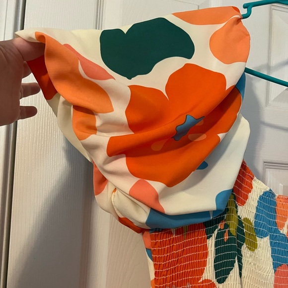 Floral maxi dress - size 3XL - Picture 6 of 6